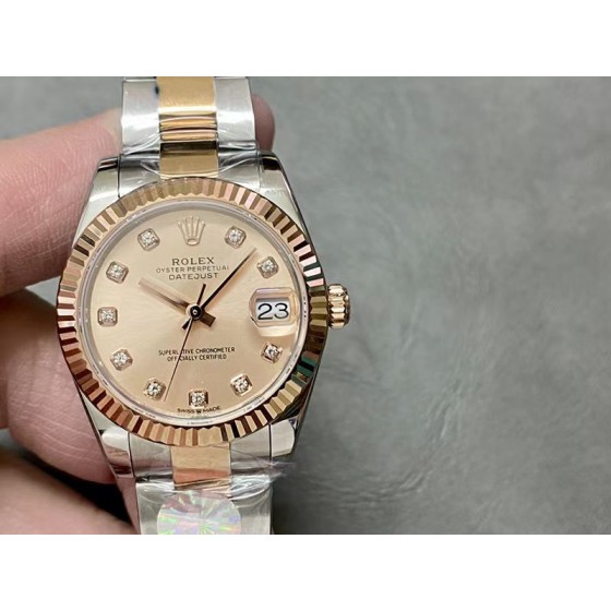 Champagne gold Rolex Datejust 31mm