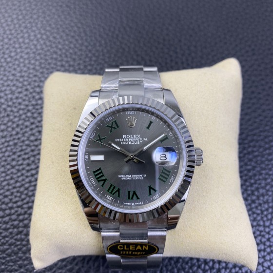 Rolex Datejust Series m126334-022 Green Basket
Equipped with a 1:1 Super 3235 integrated movement, it offers a 72-hour power supply