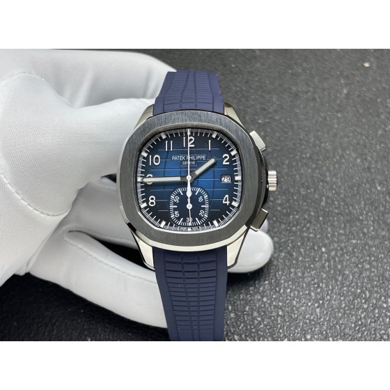 Patek Philippe AQUANAUT 5980 Ultra-thin Chronograph watch. It took three years for the best ⌚️!
【 Movement 】 Customized ultra-thin automatic winding