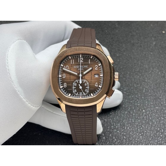 Patek Philippe AQUANAUT 5980 Ultra-thin Chronograph watch. It took three years for the best ⌚️!
【 Movement 】 Customized ultra-thin automatic winding