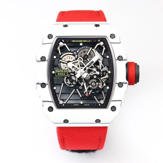 【 Ceiling 】RICHARD MILLE RM 35-01 RAFAEL NADAL Carbon Fiber Wristwatch -