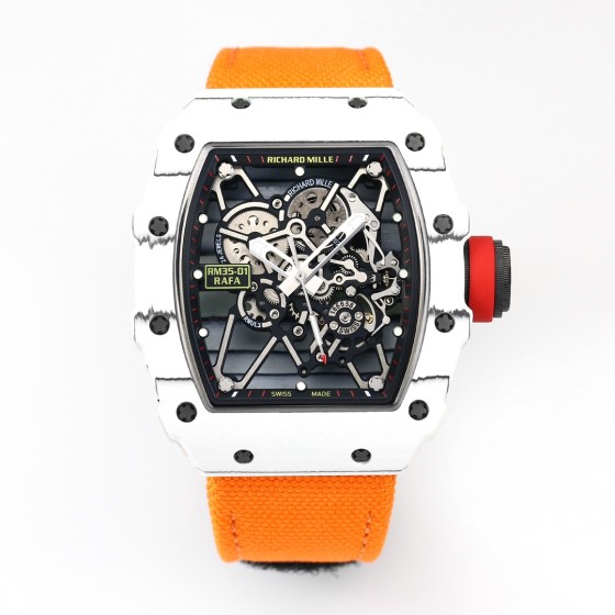 【 Ceiling 】RICHARD MILLE RM 35-01 RAFAEL NADAL Carbon Fiber Wristwatch -