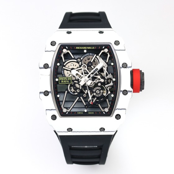 【 Ceiling 】RICHARD MILLE RM 35-01 RAFAEL NADAL Carbon Fiber Wristwatch -