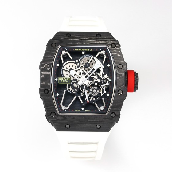 【 Ceiling 】RICHARD MILLE RM 35-01 RAFAEL NADAL Carbon Fiber Wristwatch -