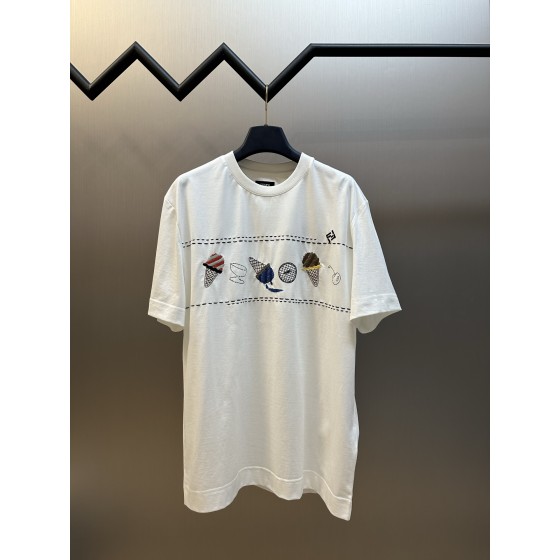 FD color-blocked ice cream cotton short-sleeved shirt

This short-sleeved shirt is made of 50-count double-strand mercerized cotton, which is a high-count and lightweight knitted fabric. 50 counts of extremely fine yarn